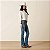 Calça jeans feminina Ariat high rise lorena boot cut - Imagem 5