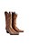 Bota Feminina Stable Brand Marrom Bordada - Imagem 4