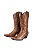 Bota Feminina Stable Brand Marrom Bordada - Imagem 16