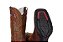 Bota Masculina Marrom Cano bordado verde e bege - Imagem 11