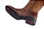 Bota Masculina Marrom Cano bordado verde e bege - Imagem 19