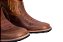 Bota Masculina Marrom Cano bordado verde e bege - Imagem 4