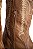 Bota Feminina Stable Brand bico fino fossil marrom costura bege - Imagem 17