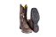 Bota Feminina Stable Brand flor marrom cafe - Imagem 2