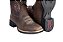 Bota Feminina Stable Brand flor marrom cafe - Imagem 5