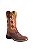 Bota Feminina Stable Brand flor marrom - Imagem 1