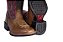 bota infantil western marrom floral - Imagem 6