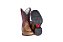bota infantil western marrom floral - Imagem 2