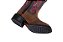 bota infantil western marrom floral - Imagem 8