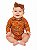 Body manga longa stable paisley laranja - Imagem 1