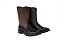 Bota Stable masculina preto cn marrom - Imagem 1