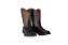 Bota Stable masculina preto cn marrom - Imagem 4