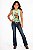 Regata stable brand infantil cowgirls sonhos verde - Imagem 1