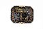 Fivela country team roping floral preto 2342 - Imagem 1
