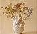 VASO DECORATIVO CORAÇÃO HEART MÃE NAMORADOS - ADORNO SALA QUARTO RACK - FLORES SECAS - Imagem 4