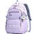 Mochila Escolar Juvenil Feminina Impermeável com Múltiplos Compartimentos - Imagem 2