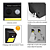 Luminária Solar Com Sensor De Presença Automático 20LED Iluminação Eficiente Par - Imagem 9