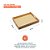 Bandeja em bambu retangular palinha 48cm - oikos - Imagem 2