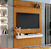 Painel para TV EDNaté 70 Polegadas 1,80x2,40m Ripado com Nicho Arbo Color Nature - Imagem 3