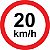 Velocidade Máxima Permitida de 20 km/h - Imagem 1