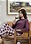 Pijama feminino Plumene longo xadrez - Imagem 1