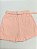 Short saia - sarja com elastano - Rosa - Imagem 2