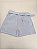 Short - sarja com elastano - Azul Bebê - Imagem 1