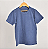 Camiseta Básica Estonada Azul Marinho - Imagem 1