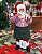 PAPAI NOEL - 028CM - PINTOR - COLECIONAVEL - Imagem 1