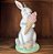 COELHO EM RESINA DECORATIVA (BRANCO) 34cm - Imagem 1