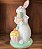 COELHO EM RESINA DECORATIVA (BRANCO) 34cm - Imagem 2