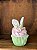CUPCAKE EM RESINA DECORATIVA (ROSA VERDE) 15cm - Imagem 2