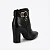 Bota Feminina Vizzano Cano Curto Bico Fino Salto Bloco Original - REF: 3105.105 - Imagem 3