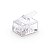 Conector RJ11 Macho 6x4 CAT.3 RoHS - 10 peças - Imagem 3