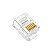 Conector RJ12 Macho 6x6 CAT.3 RoHS - 10 peças - Imagem 1