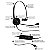 Fone Operador MTX BLACK NOISE CANCELLING USB - Headset Plug USB - 994017280 - Imagem 3