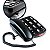 Telefone com AMPLIFICADOR Interno modelo TOK FÁCIL PRETO - Imagem 1