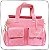 Baby Bag Anne Rosa Chiclete - Imagem 1