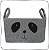 Organizador Slim Plush Mr. Panda - Imagem 1