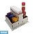 Porta Guardanapo MDF Branco - Kit com 5 para Festas e Bares - Imagem 1