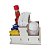 Porta Guardanapo MDF Branco Kit c/5, 3 Partições para Festas - Imagem 3