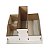 Porta Guardanapo MDF Branco Kit c/5, 3 Partições para Festas - Imagem 5