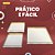 Bandeja Para Bolo em MDF Branco Kit C/3 com Pés Desmontáveis - Imagem 5