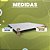 Bandeja Para Bolo em MDF Branco com Pés Desmontáveis - Imagem 4