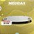 Bandeja Para Bolo em MDF Branco Kit C/3 com Pés Desmontáveis - Imagem 4
