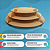 Bandeja Desmontável Redonda Kit Com 3 Mdf Festa Decoração - Imagem 2
