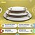 Bandeja Para Bolo em MDF Branco Kit C/3 com Pés Desmontáveis - Imagem 2