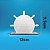 Porta Guardanapo Roda Leme Navio Marinheiro Mdf 12cm Kit 45 - Imagem 4