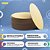 Sousplat 35cm MDF Cru Kit com 8 - Imagem 2