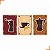 Placa Quadro Decorativo Café 5 Em MDF 30x20cm Kit 3 - Imagem 1